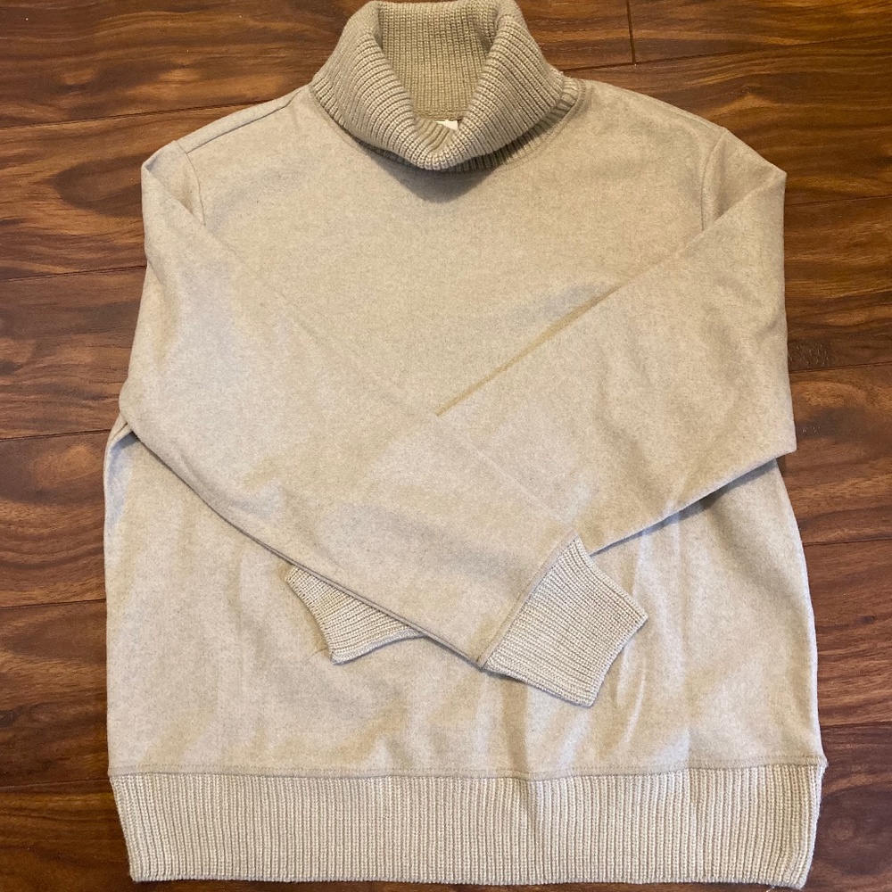 Cream Turtle neck Sweater